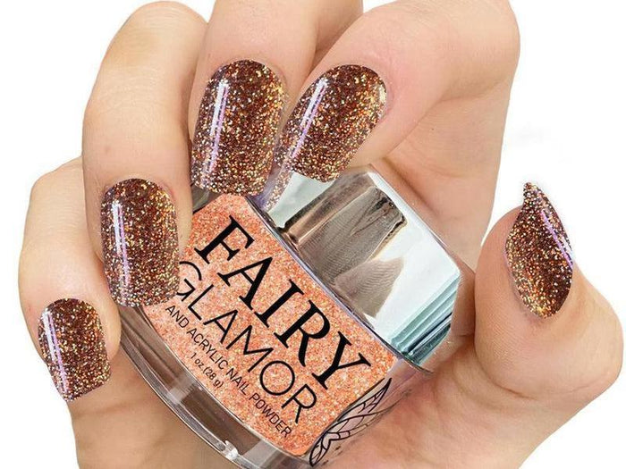 -Glitter-Dip-Nail-Powder-Pumpkin Pie-Fairy-Glamor