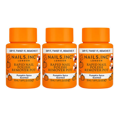 Pumpkin Spice Nail Polish Remover Trio