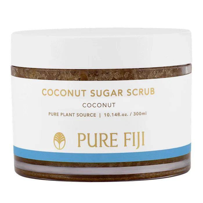 Pure Fiji Coconut Sugar Scrub (10oz/300ml) - Coconut