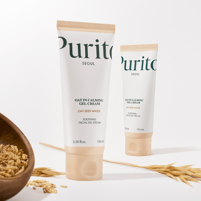 Purito Oat - In Calming Gel Cream 100ml. كريم جل مهدئ من بوريتو الشوفان - Princess Cosmetics Qatar
