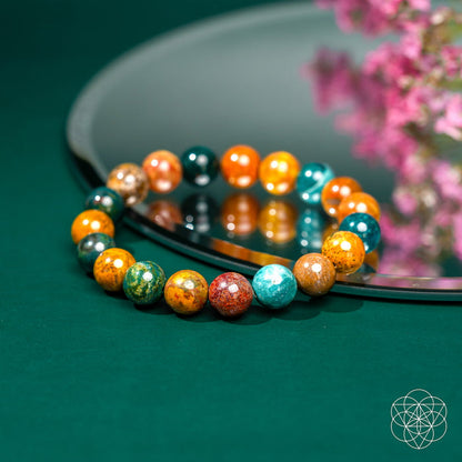 Quiet My Mind – Ocean Jasper Bracelet