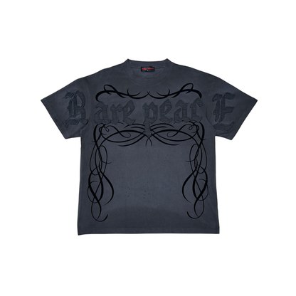 Rare Peace "Virgin Mary Washed" Dark Grey Tee