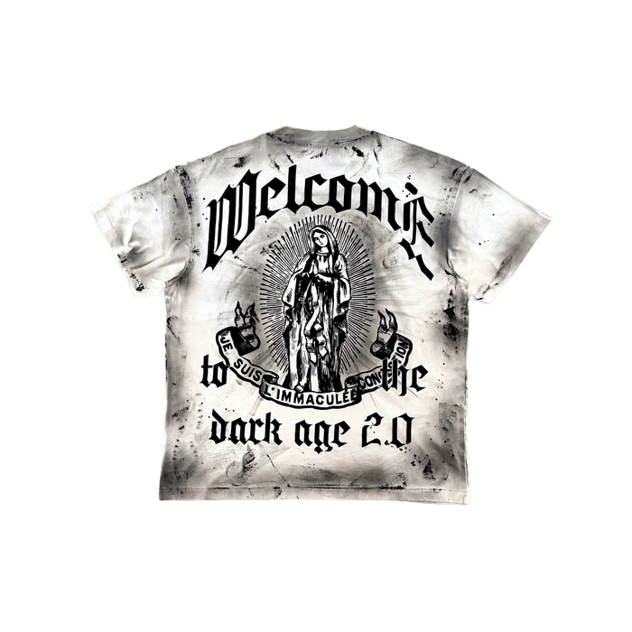 Rare Peace "Virgin Mary Washed" Ecru Tee