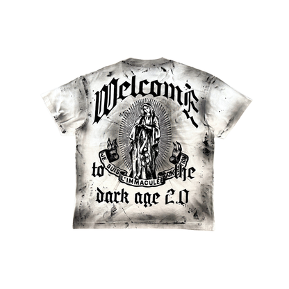 Rare Peace "Virgin Mary Washed" Ecru Tee