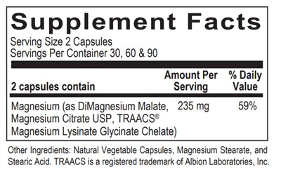 Reacted Magnesium (180 ct) by Ortho Molecular