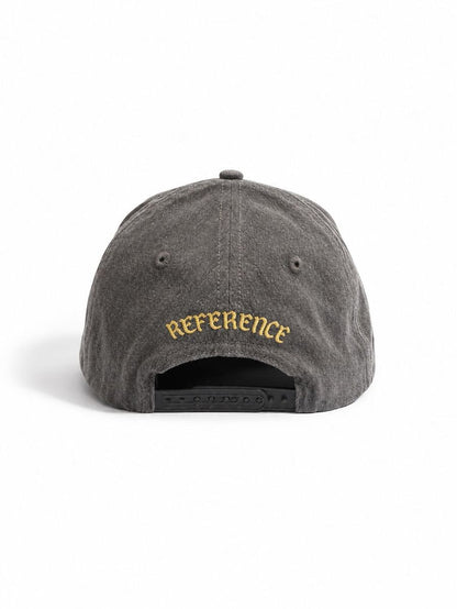 Reference "La Vida" Snapback Hat - Washed Gray (REF901)