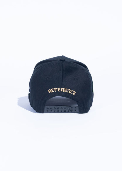 Reference "Paradise LA Stones" Snapback Hat - Black/Yellow (REF825)