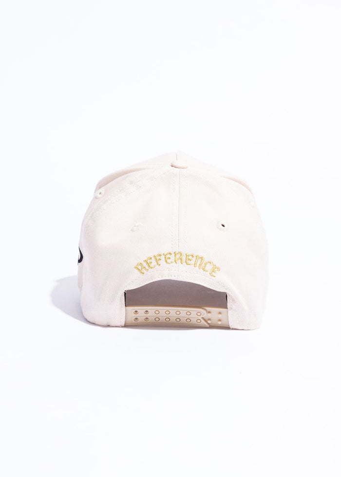 Reference "Paradise LA Tribe" Snapback Hat - Cream (REF897)