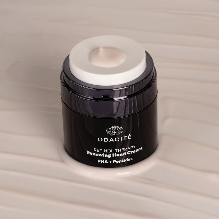 #seo : odacite creme renovatrice mains retinol therapy