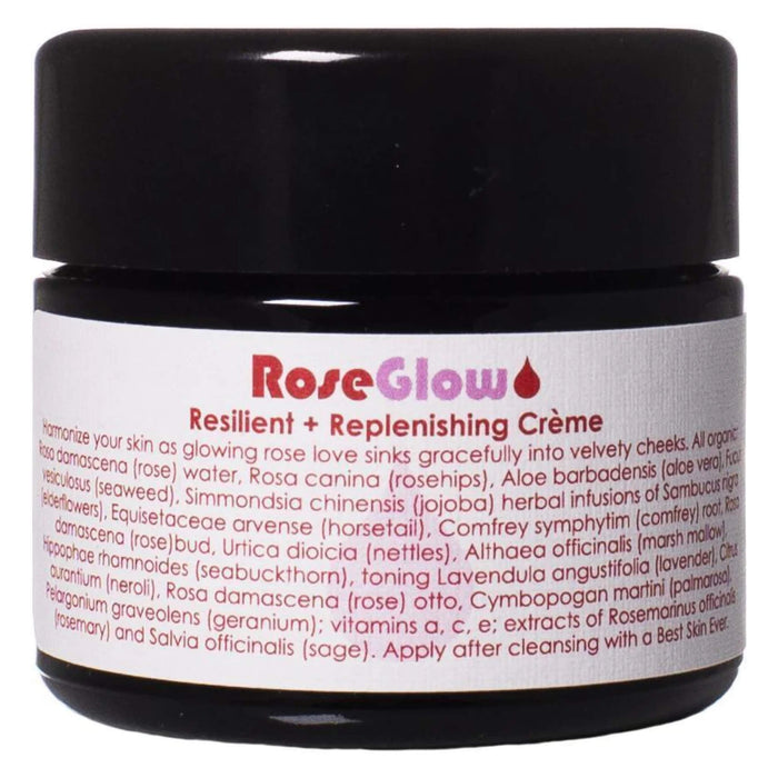 Jar of Living Libations Rose Glow Crème 50ml