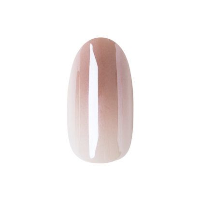 Rosewood Gradient Chrome - Press-On | Medium | Oval