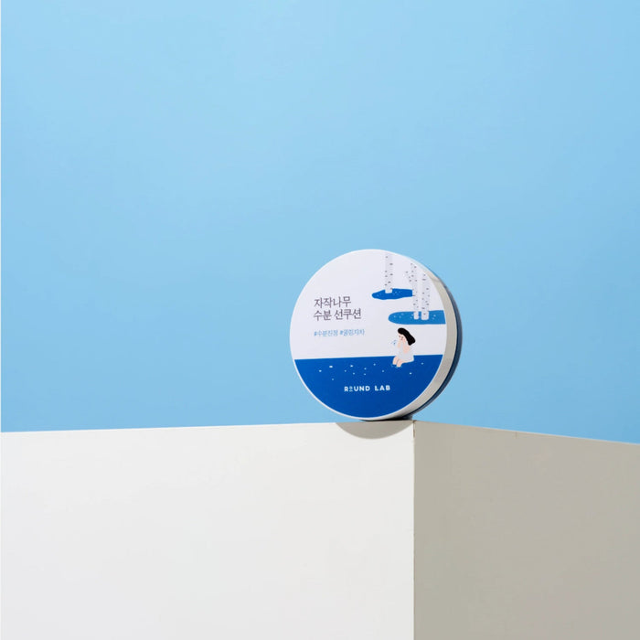 Round Lab Birch Moisturizing Sun Cushion SPF50+ - ikatehouse