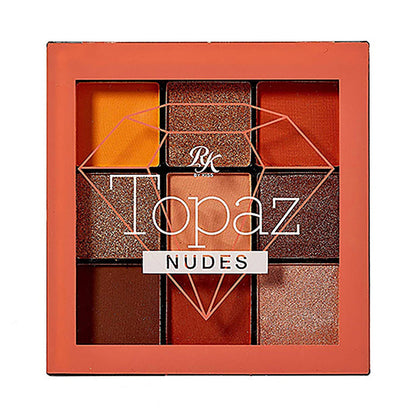 Ruby Kisses Eyeshadow Palette 9 Colors Topaz - ikatehouse