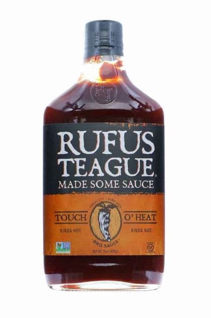 Rufus Teague 'Touch O' Heat' BBQ Sauce - 16oz (453g)