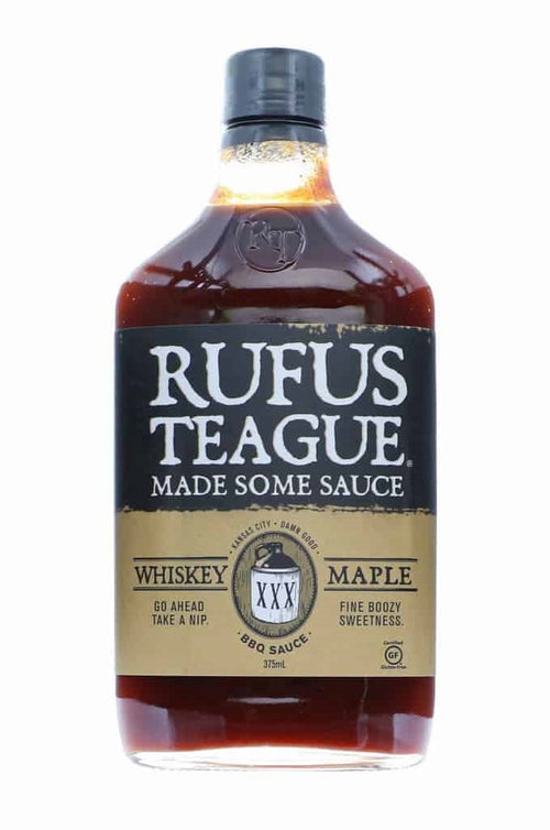 Rufus Teague 'Whiskey Maple' BBQ Sauce - 16oz (453g)