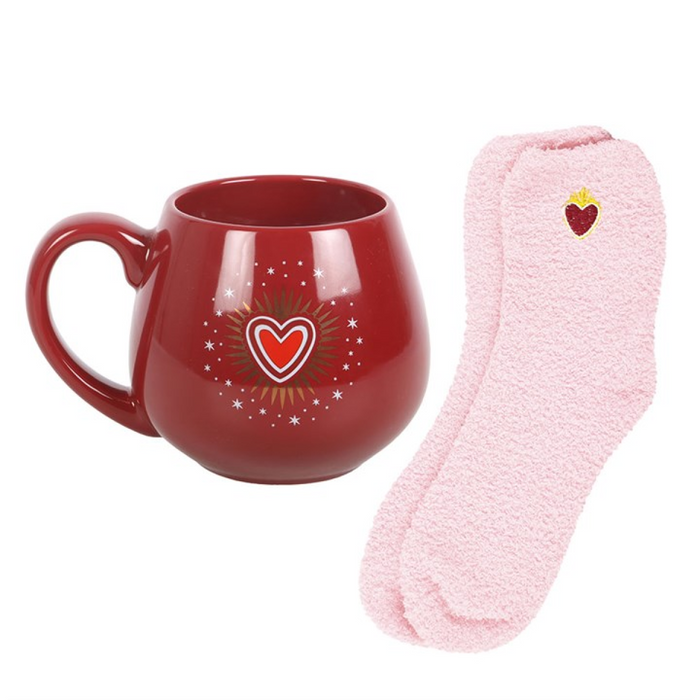 Sacred Heart Mug and Socks Set 🇬🇧