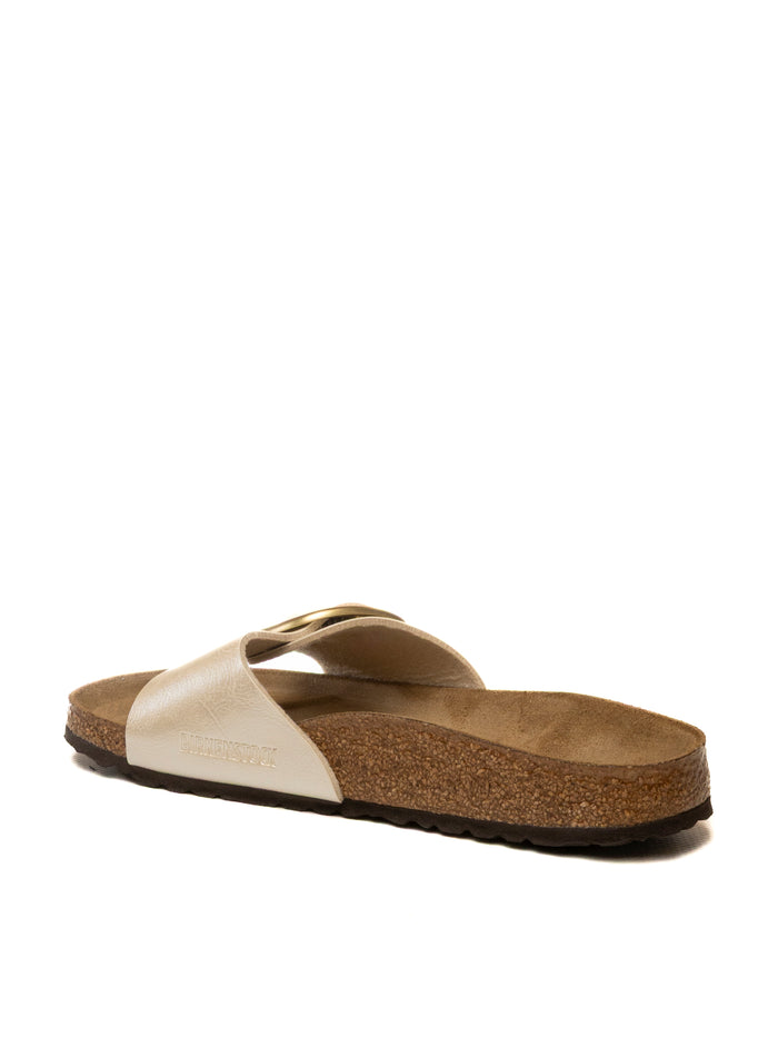 BIRKENSTOCK Sandal madrid big buckle laminato pearl MADRID BIG BUCKLE 1015279-PEARL WHITE