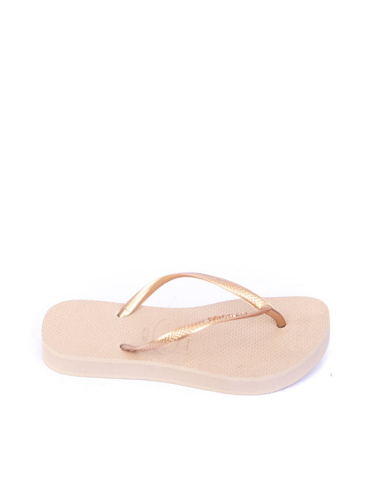 HAVAIANAS Sandalo flatform oro 4144537 SLIMPLATFORM-0570