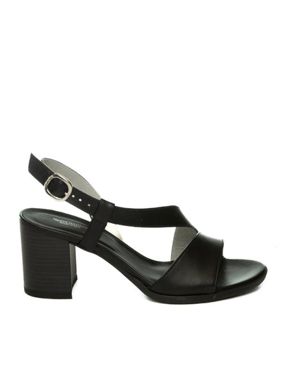NERO GIARDINI Sandalo pelle nero E410440 TAMIGI-NERO