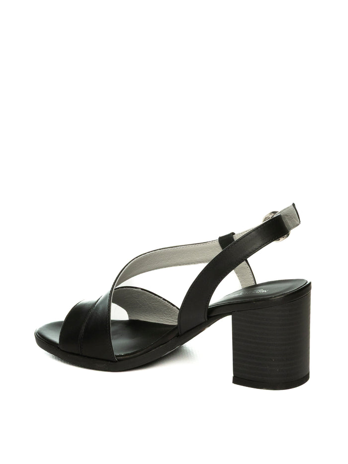 NERO GIARDINI Sandalo pelle nero E410440 TAMIGI-NERO