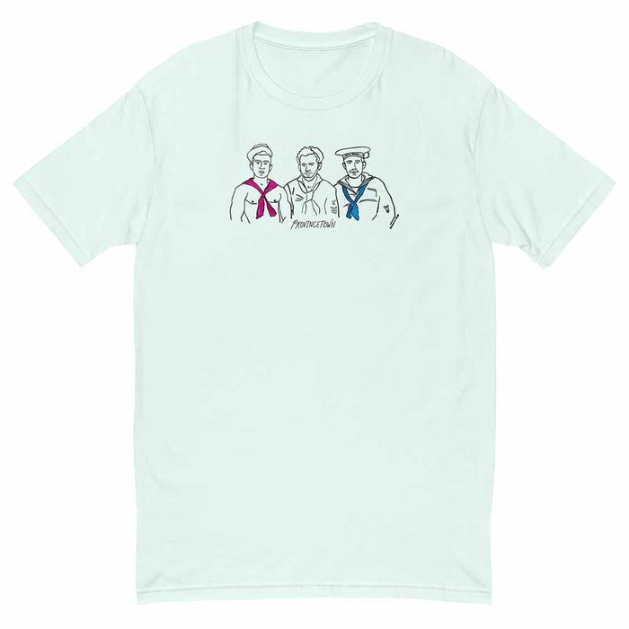 Seamen Graphic t-shirt light blue