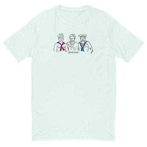 Seamen Graphic t-shirt light blue