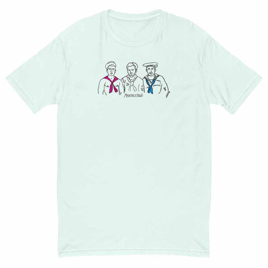 Seamen Graphic t-shirt light blue
