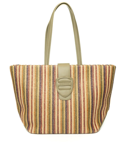 BLAUER shopping ala military S5ALA01 RAFFIA-MIL