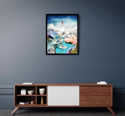 Shuttle Art Print
