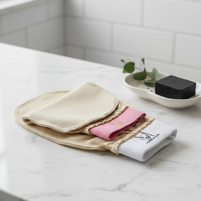 Silk Exfoliation Glove for Deep Clean & Glow