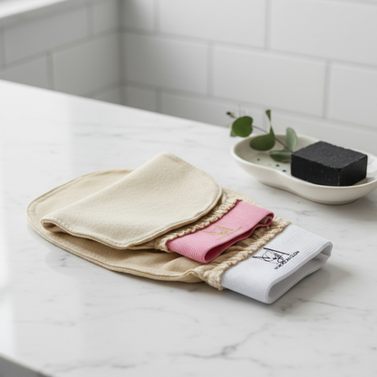 Silk Exfoliation Glove for Deep Clean & Glow