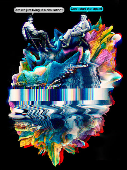 Simulation Art Print