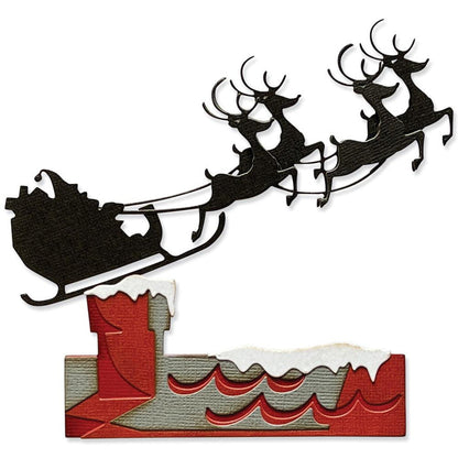 Sizzix - Thinlits Dies By Tim Holtz - 6/Pkg - Festive Gatherings. Available at Embellish Away located in Bowmanville Ontario Canada.