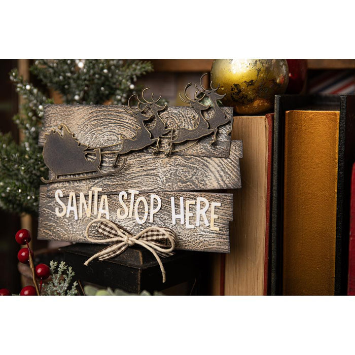 Sizzix - Thinlits Dies By Tim Holtz - 6/Pkg - Festive Gatherings. Available at Embellish Away located in Bowmanville Ontario Canada. Example by brand ambassador.