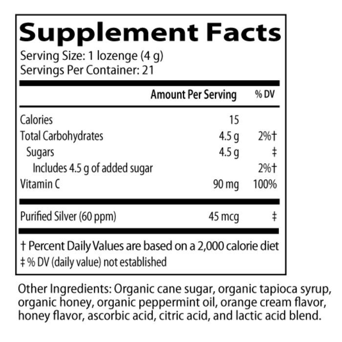 Smart Silver Lozenges (21 ct.) by Desbio