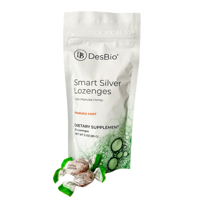 Smart Silver Lozenges (21 ct.) by Desbio