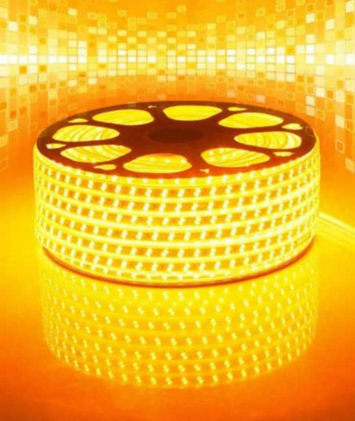 Smart WiFi LED Strip Light Roll - Warm Yellow 50M App & Voice Control