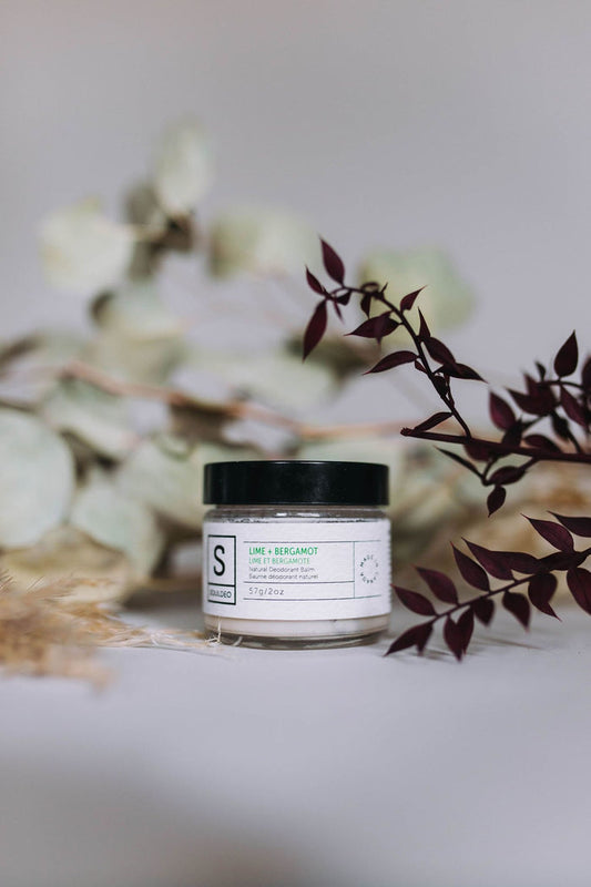 SoulDeo Deodorant Balm - Lime & Bergamot