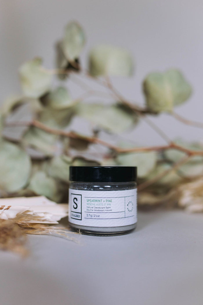 SoulDeo Deodorant Balm - Spearmint + Pine