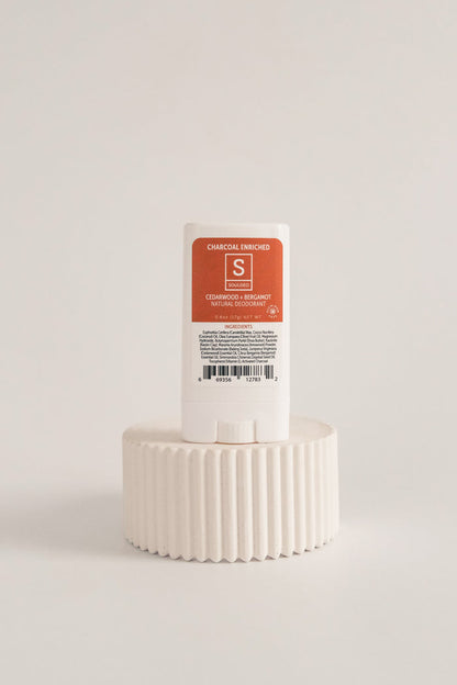 SoulDeo Deodorant Stick - Cedarwood & Bergamot
