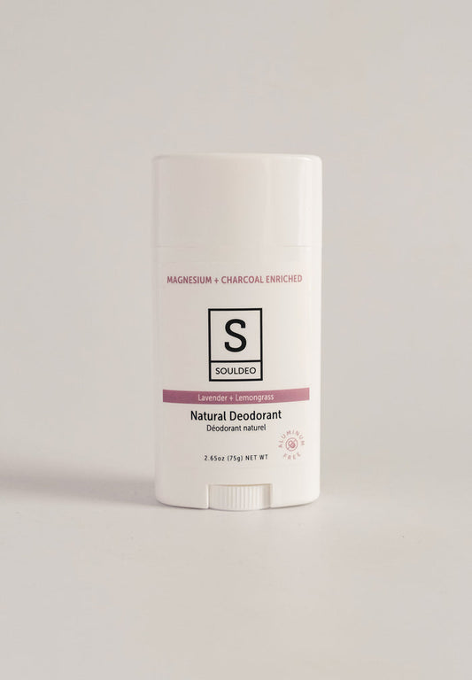 SoulDeo Deodorant Stick - Lavender + Lemongrass