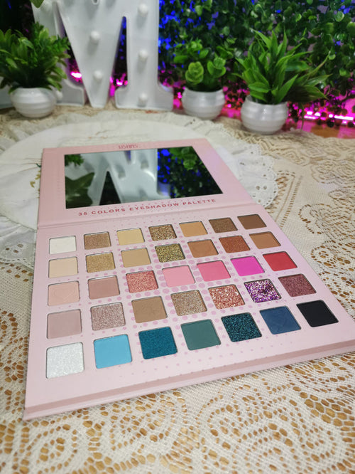 Sparkle gorgeous eyeshadow palette 35 colors