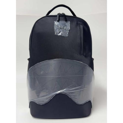 Sprayground Shark Central Blacked Out Embossed Nylon Backpack (B9635)