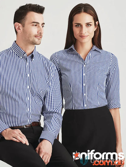Matching blue and white striped Springfield Ladies 3qtr Shirt for womens Springfield fashion