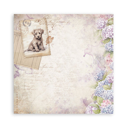 Stamperia - 12X12 Maxi Paper Pad - Quiet Days. Includes 22 sheets. Available at Embellish Away located in Bowmanville Ontario Canada.