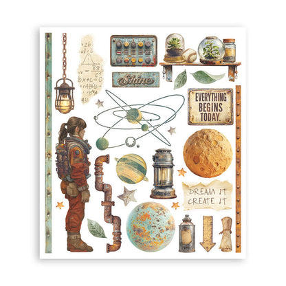 Stamperia - Rub-on Kit Selection - A New Beginning. Available at Embellish Away located in Bowmanville Ontario Canada.