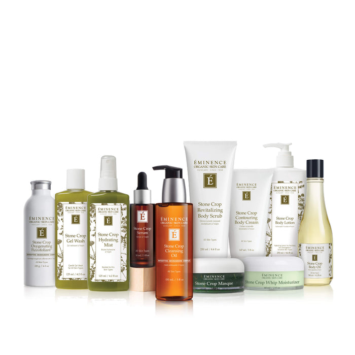 Eminence Stone Crop Face & Body Collection Group Photo