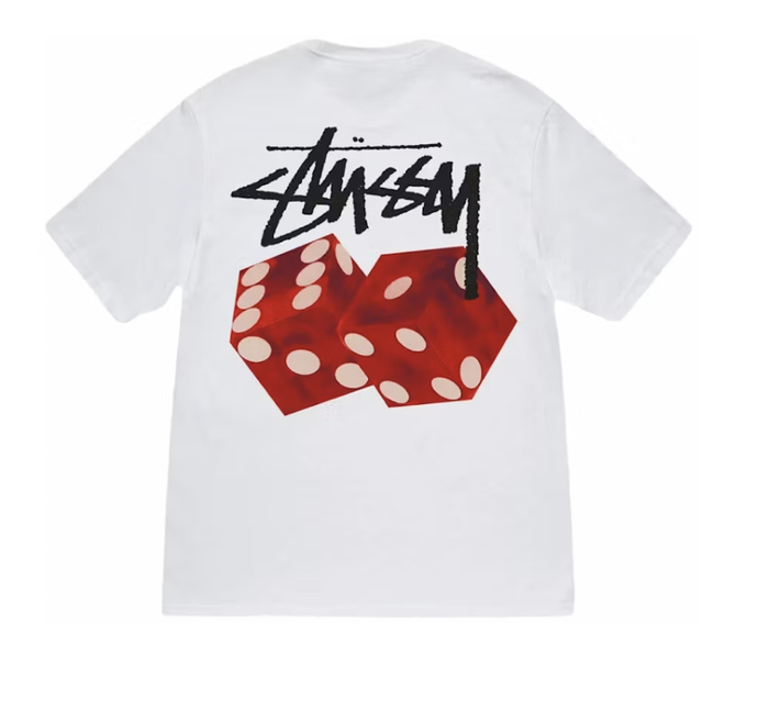 Stussy Diced Out Tee - White