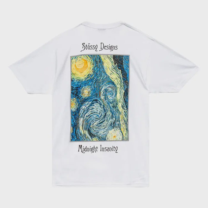 Stussy Midnight Insanity Tee - White