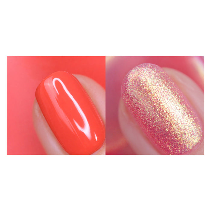 Sun, Sea and Spritz Nail Polish Duo - 45 Second Speedy Gloss